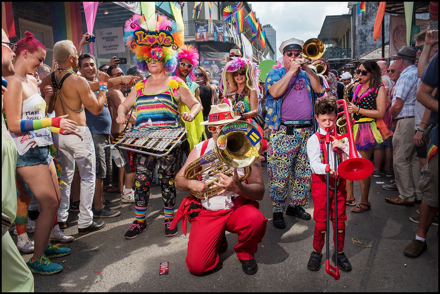 Southern decadence parade route